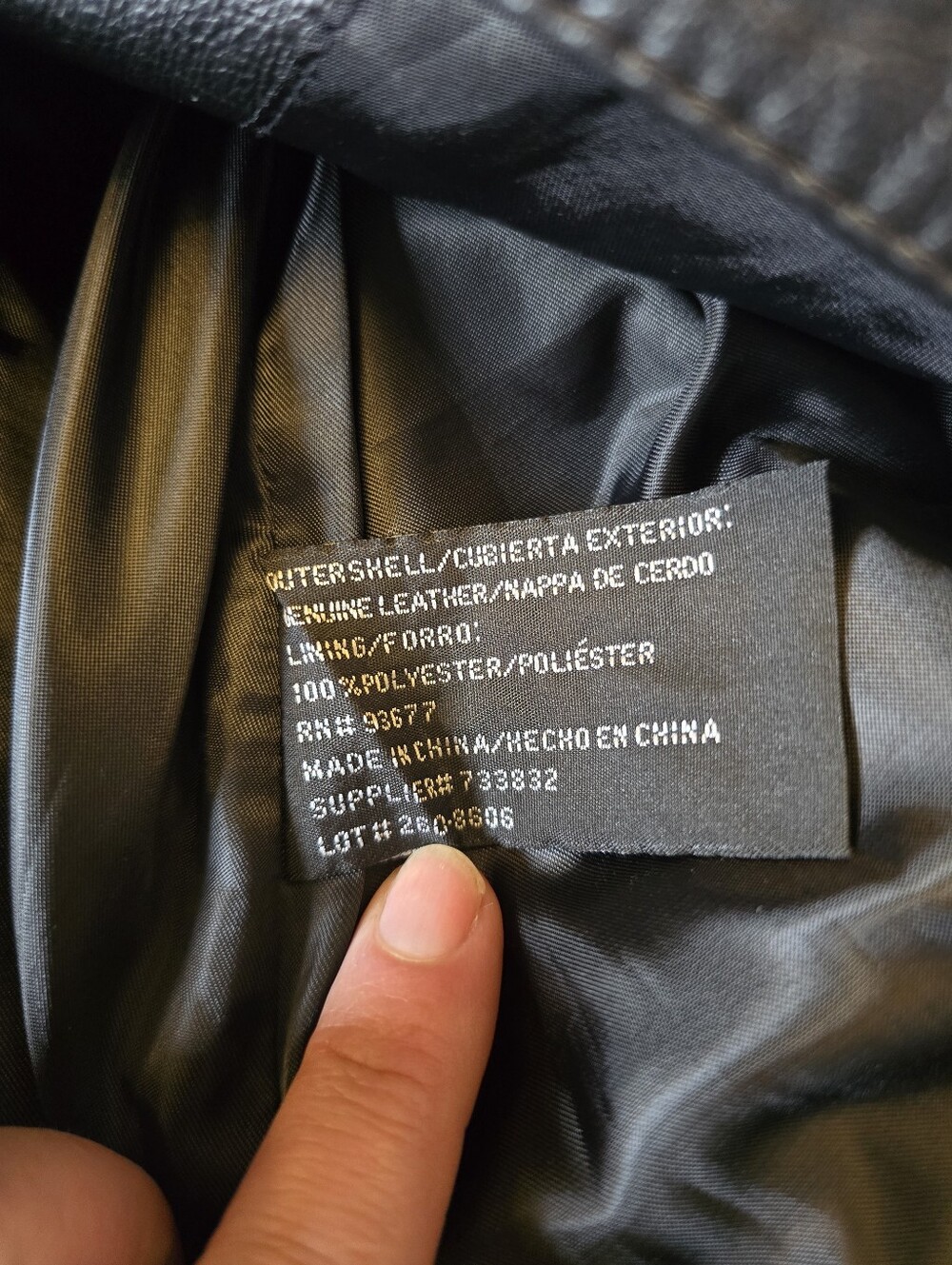 Beautiful Worthington 100% genuine Nappa leather belted trench coat - Picture 5 of 6